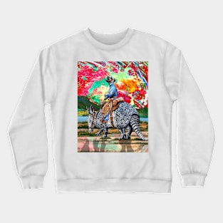 Armadillo Cowboy Crewneck Sweatshirt